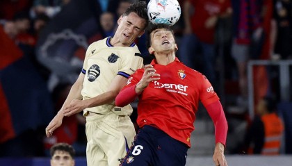 西甲-莱万破门费兰建功 巴萨2-1奥萨苏纳先赛14分领跑